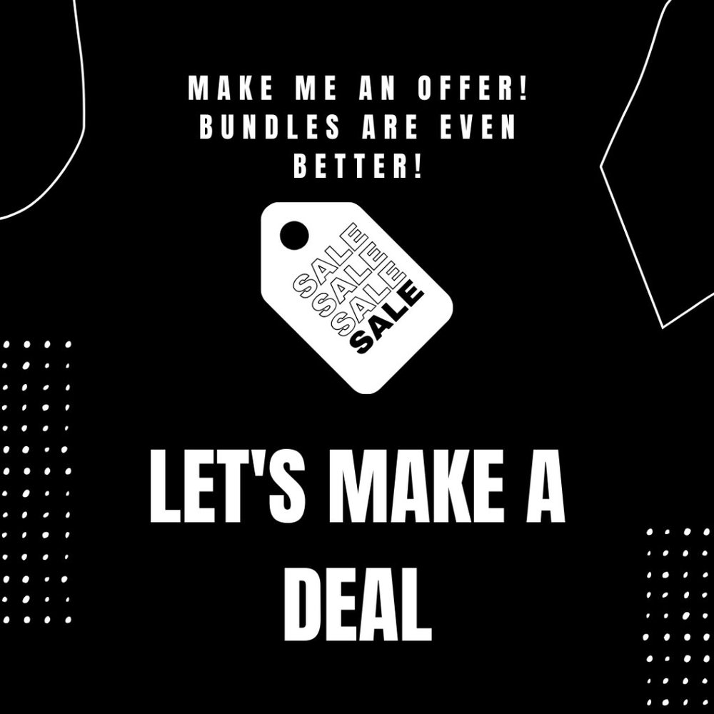 Accepting offers! Bundles are even better!